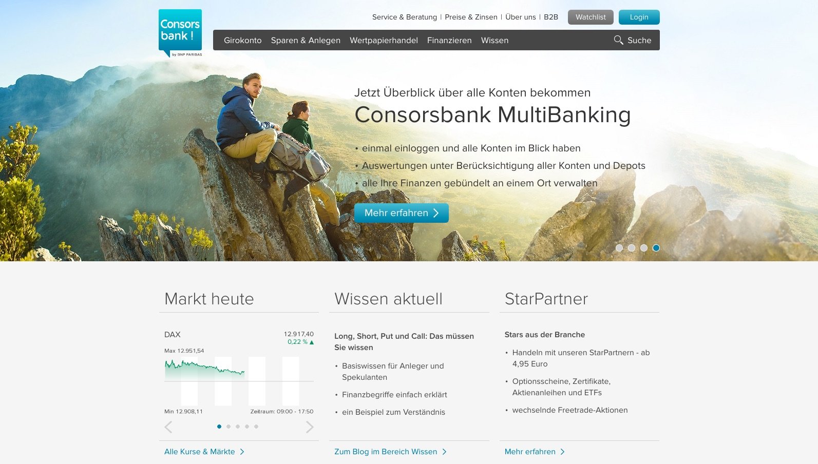 Consorsbank ändert Geschäftsbedingungen